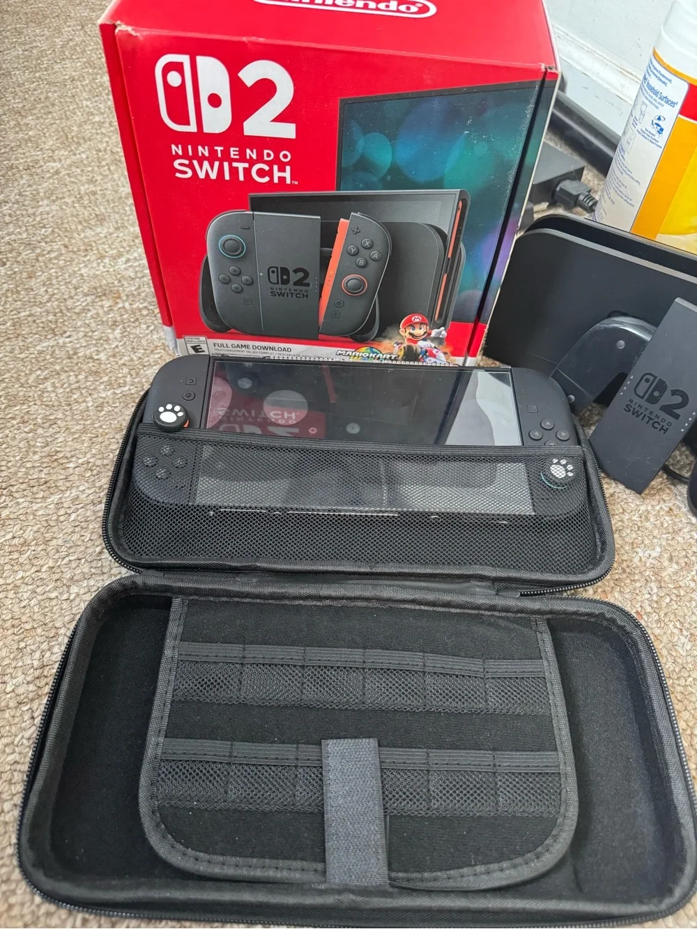 Nintendo Switch 2 With  Accessories and 2 Games